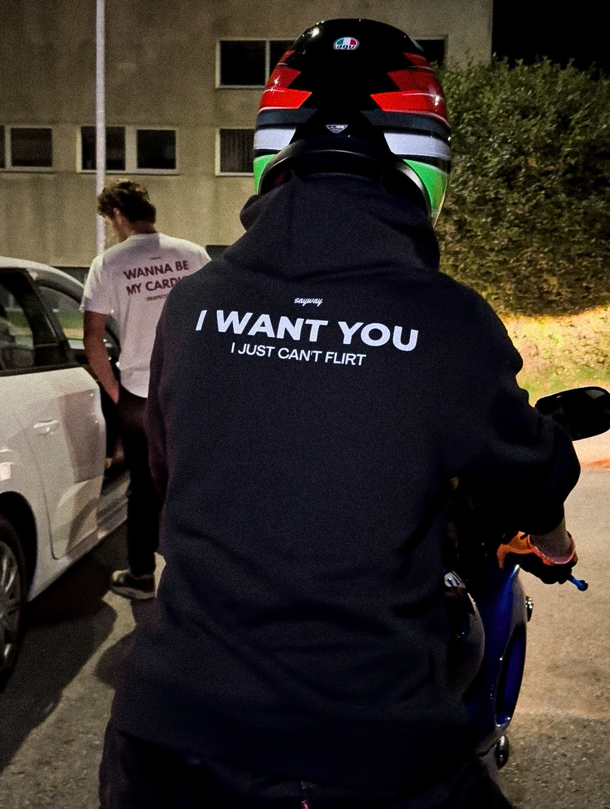 I Just Cant Flirt Hoodie