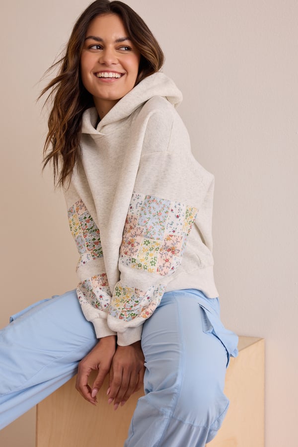 The February Flowers Hoodie